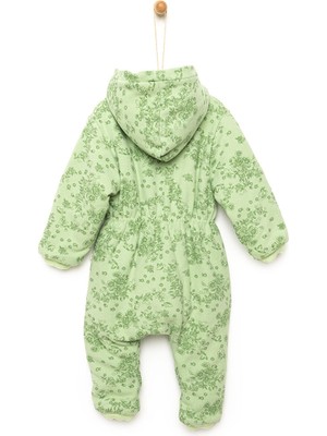 Babyz Green Lilac Welsoft Patiksiz Tulum Kız Bebek