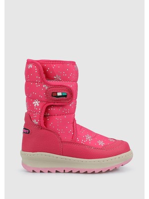 Kiddo Fuşya Kız Çocuk Kar Botu