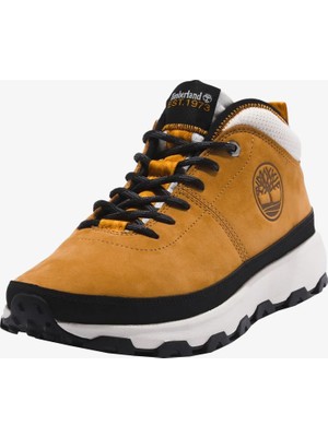 Timberland Mid Lace Up Erkek Sarı Sneaker TB0A5TWV2311