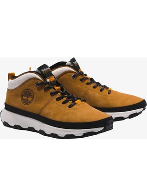 Timberland Mid Lace Up Erkek Sarı Sneaker TB0A5TWV2311