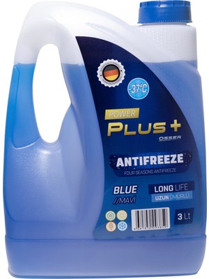 OSSER Power Plus Antifriz 3 LT Mavi -37 Derece