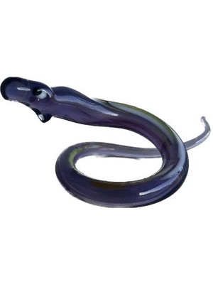 Hasyılmaz El Yapımı Murano Cam Yılan Biblo A86-02