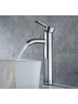 İsaoğlu Yapı Çanak Lavabo Bataryası Lavabo Musluğu Gümüş Renk