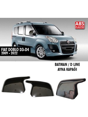 Nam Tuning Doblo Batman Yarasa Ayna Kapağı Piano Black 2010-2021