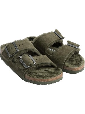 Birkenstock Arizona Vl Fell Laf Kadın Sandalet 1025687