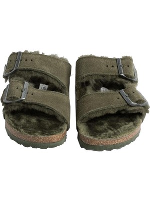 Birkenstock Arizona Vl Fell Laf Kadın Sandalet 1025687