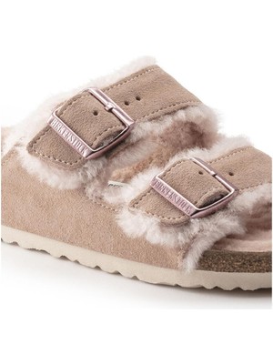 Birkenstock Arizona Vl Fell Laf Kadın Sandalet 1020389