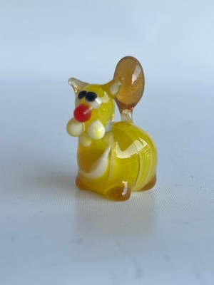 Hasyılmaz El Yapımı Murano Cam Kedi Biblo A81-03