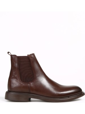 Fabrika Deri Kahve Erkek Bot BLAST