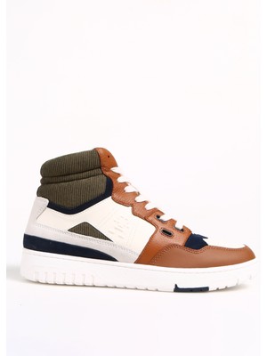 Tommy Hilfiger Kahve Erkek Sneaker Th Basket Better Mıdcut Lth Mıx