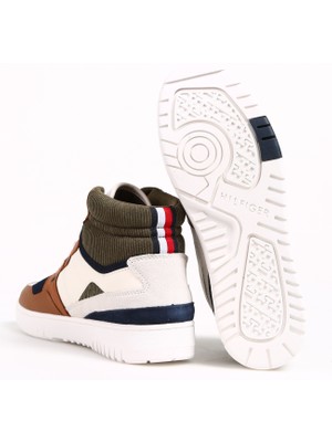 Tommy Hilfiger Kahve Erkek Sneaker Th Basket Better Mıdcut Lth Mıx