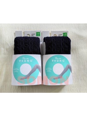 Penti Kız Çocuk Triko Külotlu Çorap ( Pretty Kilotlu Çorap ) 2'li