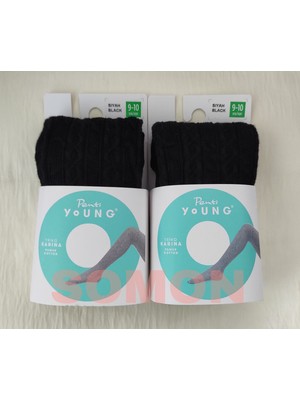 Penti Kız Çocuk Triko Külotlu Çorap ( Pretty Kilotlu Çorap ) 2'li