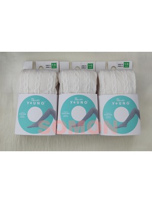 Penti Kız Çocuk Triko Külotlu Çorap ( Pretty Kilotlu Çorap ) 3'lü