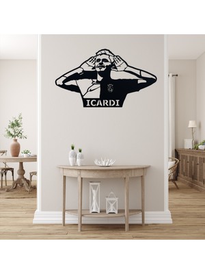 HD Metal Tablo Tablo Icardi Metal Tablo - Mauro Icardi Metal Tablo - Galatasaray Metal Poster