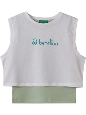 Benetton BNT-G026 Top Kız Çocuk T-Shirt