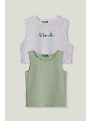 Benetton BNT-G026 Top Kız Çocuk T-Shirt