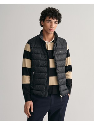 Gant Erkek Siyah Regular Fit Fermuarlı Yelek 7006299.5