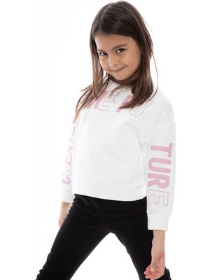RolyPoly Kız Çocuk Krem Sweatshirt
