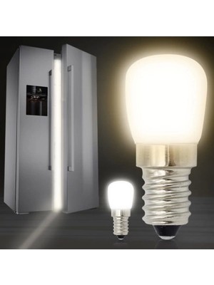 Cata CT-4261 2W 220V E14 Duylu Buzdolabı Ampulü Günışığı 5 Adet