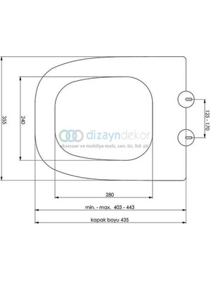 Dizaynaks Energy Abs Soft Close Klozet Kapağı