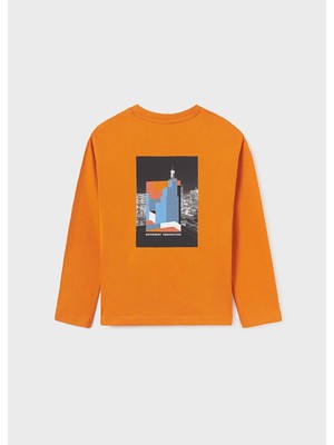 Mayoral Turuncu Çocuk Tshirt - Mayoral - Turuncu - 14 Yaş - 7067-TURUNCU-14 Yaş