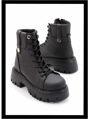 Bambi Siyah  Kadın Bot & Bootie K02991100009