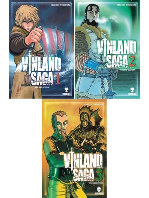 Vinland Saga 1 - 2 - 3 Manga Seti - Makoto Yukimara