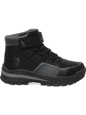 U.S. Polo Assn.  Carl Hı Jr 3pr Siyah Erkek Çocuk Outdoor Bot