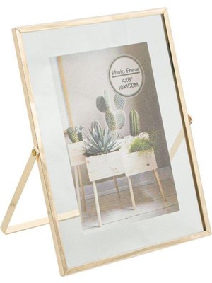 Çırpan Ev Altın Metal Çerçeve 15X20CM