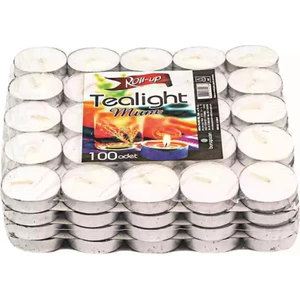 Tealight Beyaz Mum 100 Adet