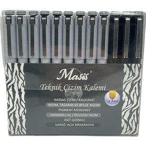 Teknik Çizim Seti 12'li Set