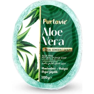 Doğal Süngerli Sabun Aloe Vera 100 gr