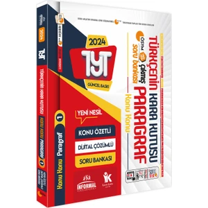 Karakutu Yayınları YKS-TYT Türkçenin Kara Kutusu Konu Konu Paragraf 1 Konu Ö.dijital Çözümlü Çıkmış Soru Bankası