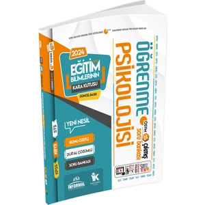 Karakutu Yayınları  Eğitim Bilimlerinin Kara Kutusu Öğrenme Psikolojisi Konu Özetli Dijital Çözümlü Soru Bankası