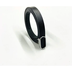 Ithal Oval Gümüş Tokalı Ince Kemer, Pantolon Kemeri, Gömlek Kemeri, Ceket Kemeri