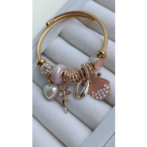 Pandora Model Charm Bileklik Gold