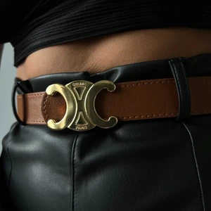 Yazılı Tokalı Kadın Pantolon Kemeri, Ceket Kemeri, Elbise Kemeri, Gömlek Kemeri