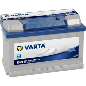 Akü E43 (72 Amper) 278X175X175 2 Yıllık Garanti*