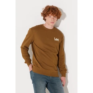 Regular Fit Normal Kesim %100 Pamuk Bisiklet Yaka Tarçın Sweatshirt
