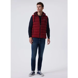 Lee Cooper Bordo Erkek Yelek 241 Lcm 235001 Caspıan Bordo