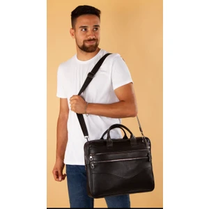 Saraci Leather Craft  Deri Erkek Laptop ve Evrak Çantası
