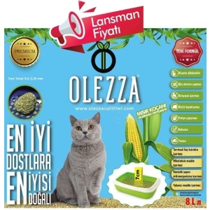 Tuvalete Dökülebilir Mısır Koçanı Kedi Kumu 8 lt