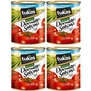 Domates Salçası 830 gr Teneke (4 Adet)