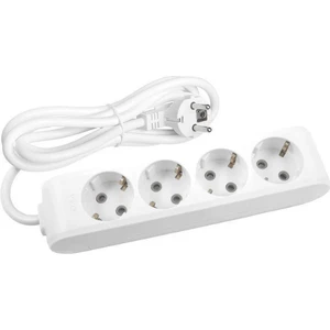 Multi Let (4'lü) Dörtlü Priz Topraklı Çocuk Korumalı Kablolu 5 (Beş) Metre