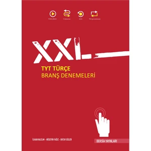 Dersia Yayınları XXL TYT Türkçe Branş Denemeleri