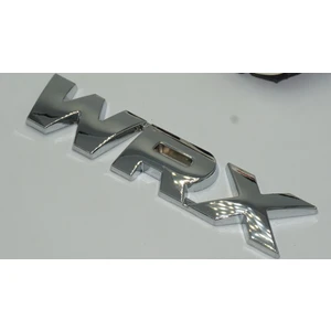 Subaru Wrx Krom Metal 3m 3D Bagaj Yazı Logo Orjinal Ürün