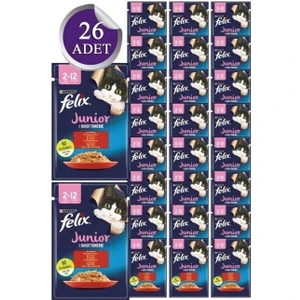 Yavru Sığıretli Yaş Kedi Maması 26 Adet x 85 gr