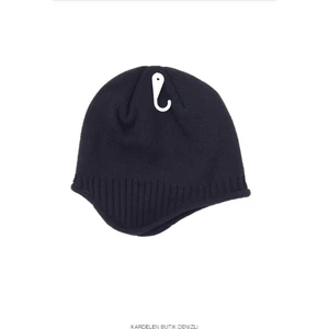 Kardelen Butik Denizli Casual Içi Polarlı Kulaklı Yün Bere ( Unisex )