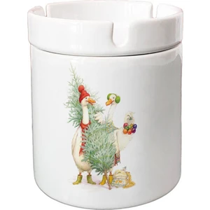 Lwp Shop Akıllı Dumansız Küllük Yılbaşı Kazları Baskılı